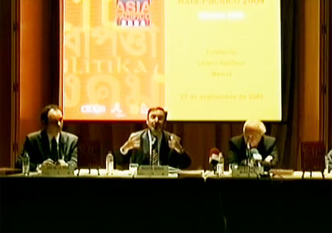 Presentación del Anuario Asia-Pacífico 2004